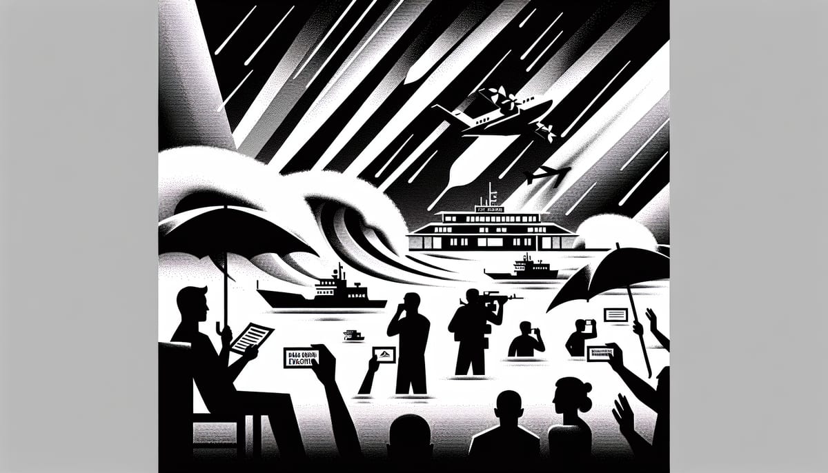 Hawaii'de Şiddetli Yağışlar, Binlerce Kişinin Tahliyesine Neden Oldu