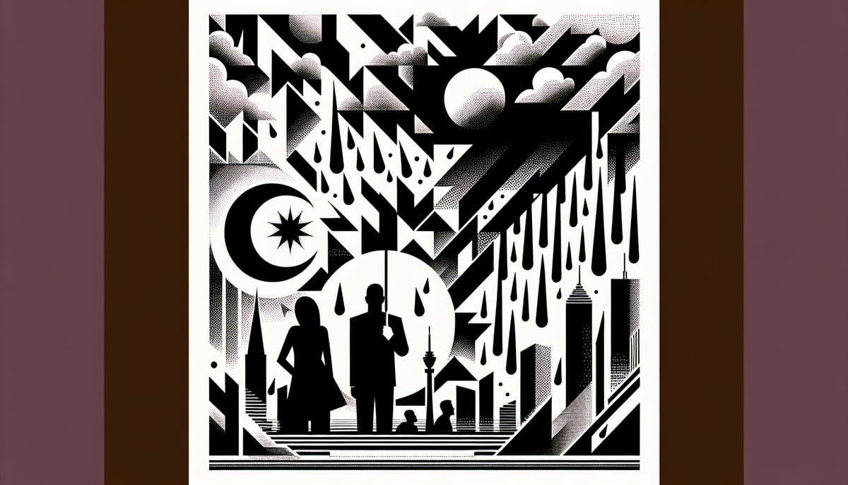 İzmir'de Şiddetli Fırtına ve Sağanak Yağış Hayatı Olumsuz Etkiledi