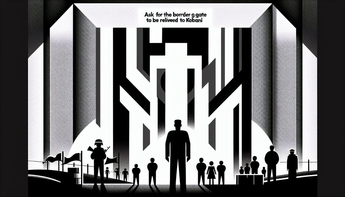 Kobane'ye yardım ulaştırmak için sınır kapısının açılması talep ediliyor